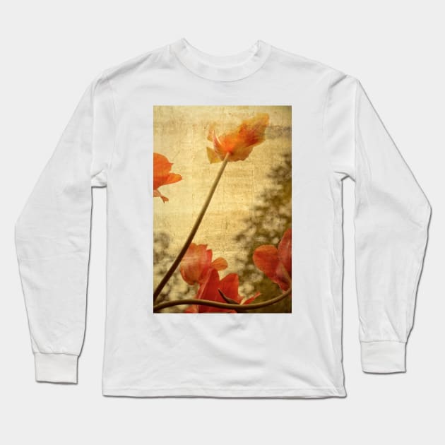 Orange Tulips Long Sleeve T-Shirt by michelle1991